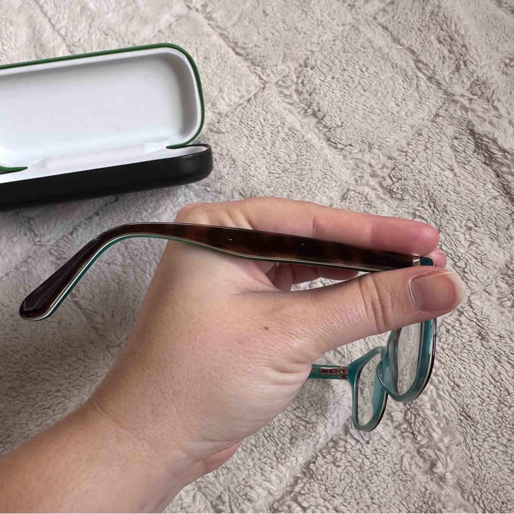 Kate Spade | "So Happy To See You" Jeri 0KL3 Havana Matte Z Aqua Eyeglasses - Picture 10 of 14